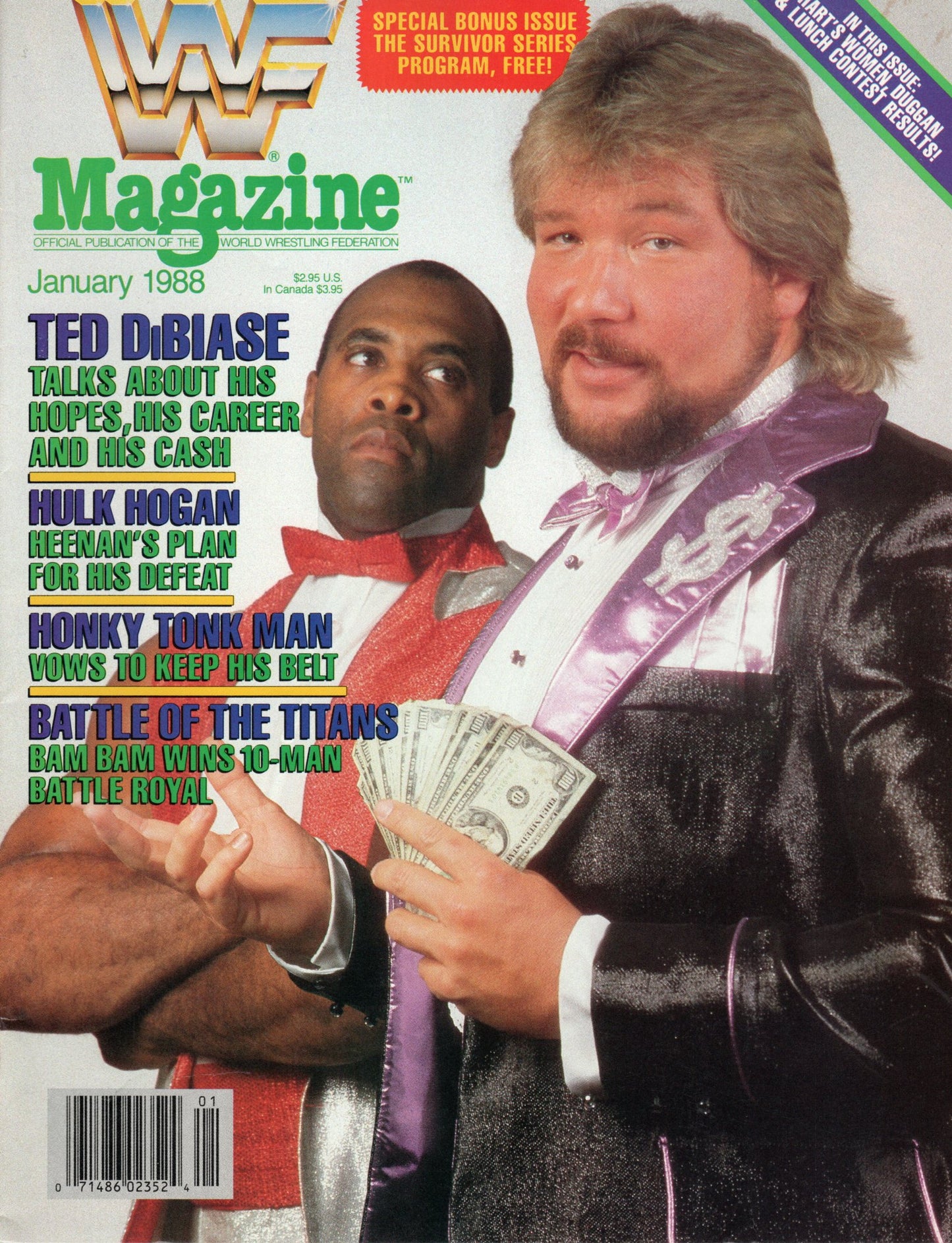 WWF Magazine January 1988