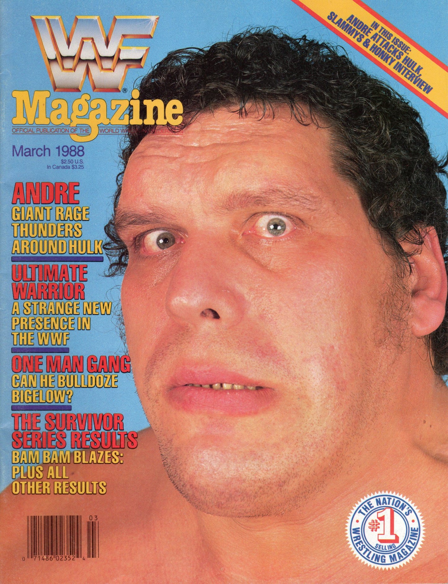 WWF Magazine March 1988