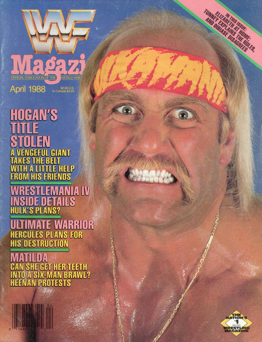WWF Magazine April 1988