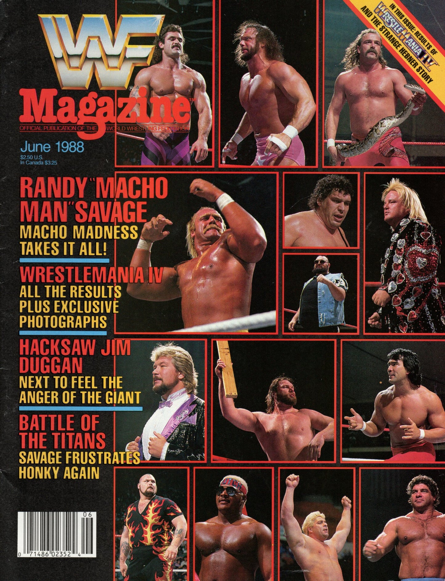 WWF Magazine June 1988