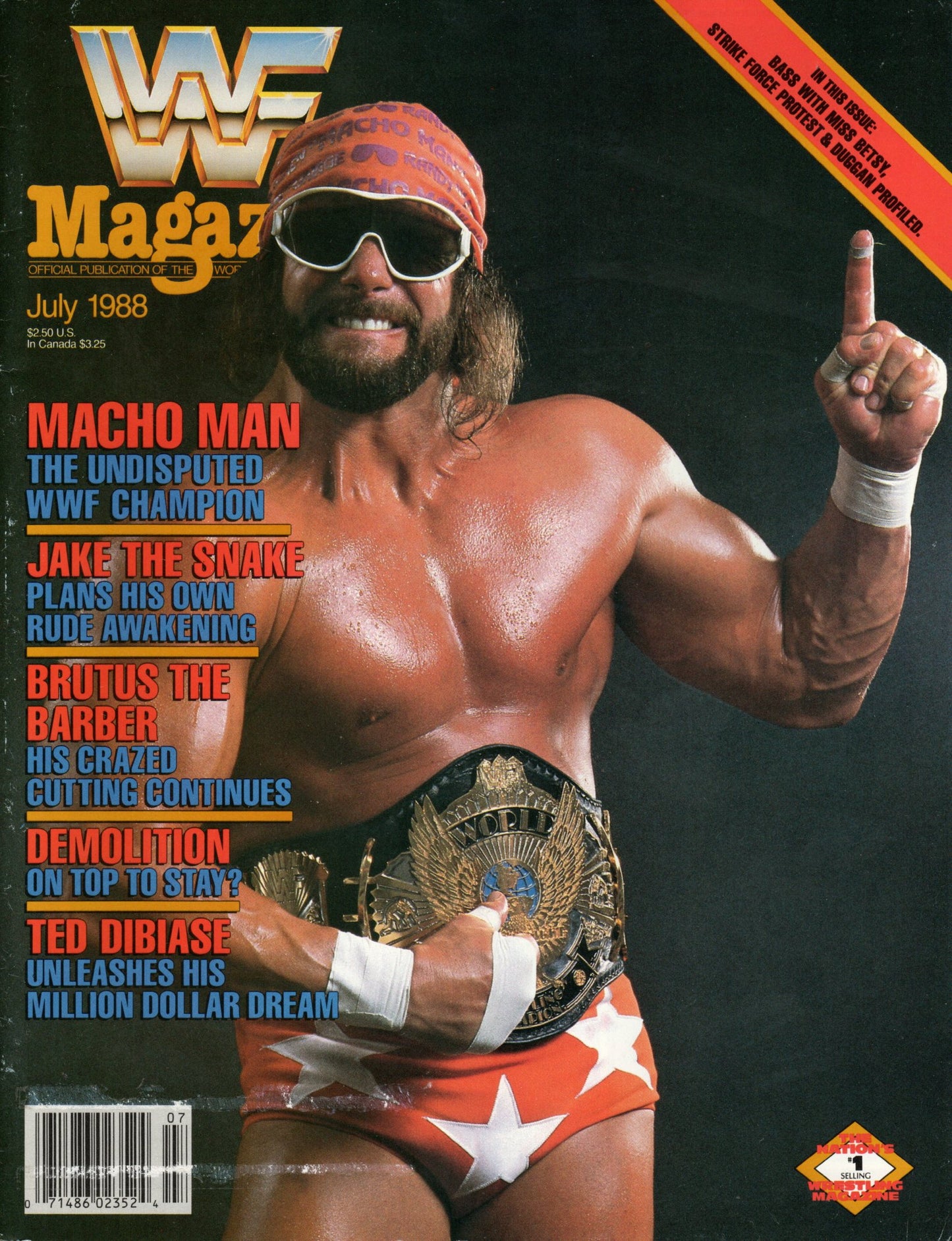WWF Magazine July 1988