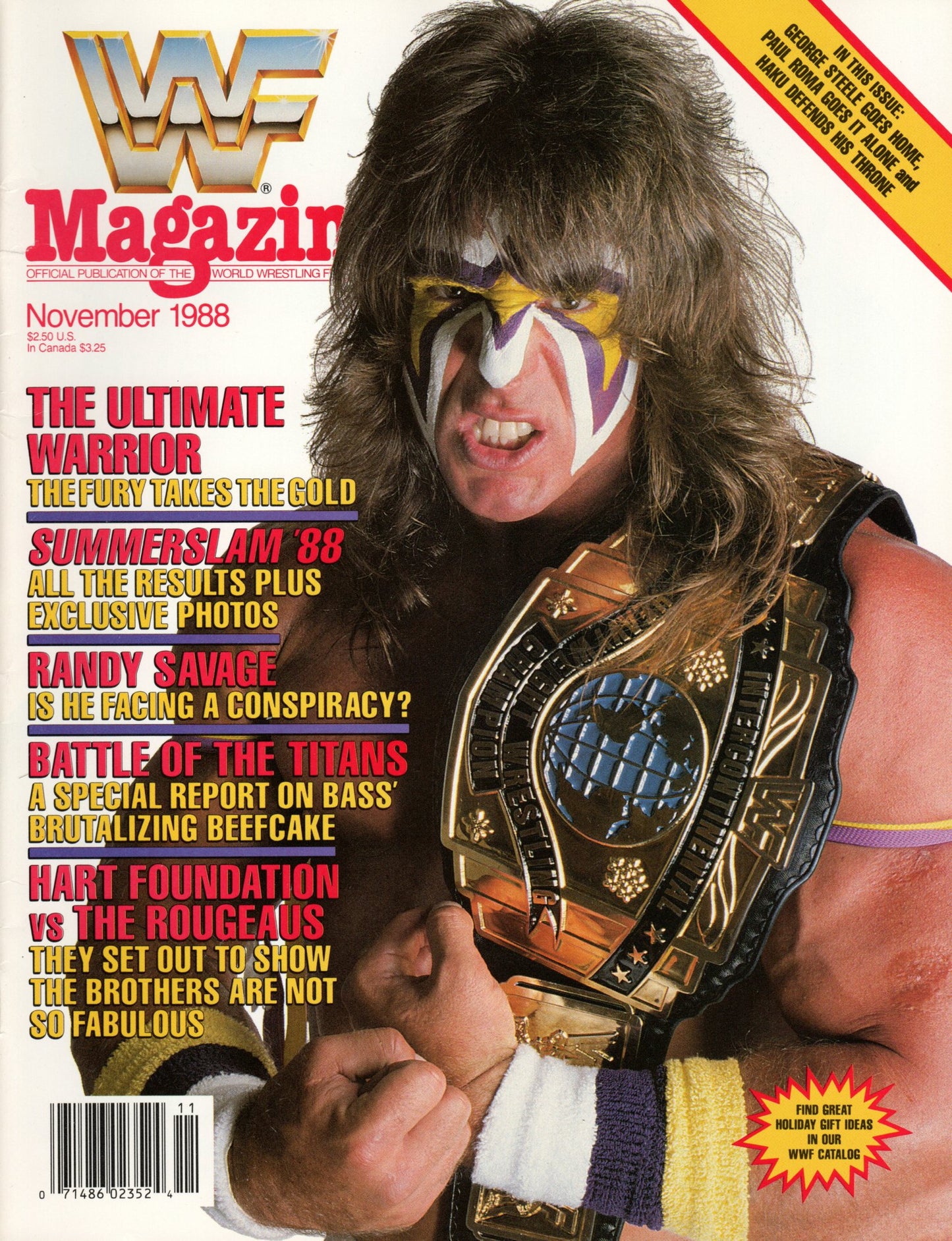 WWF Magazine November 1988