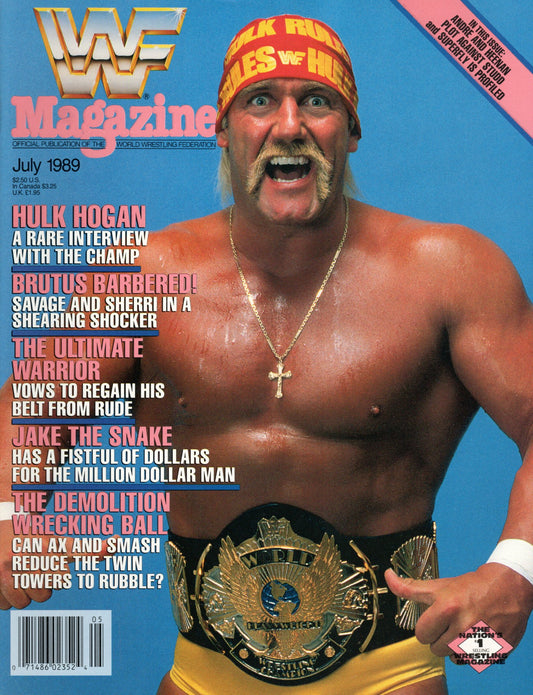 WWF Magazine July 1989