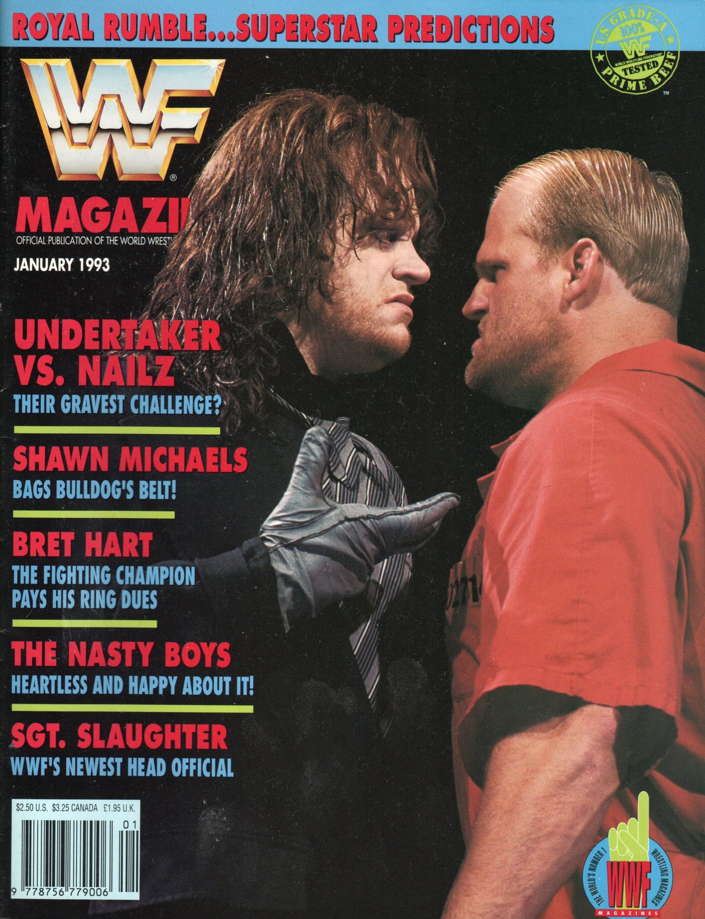 WWF Magazine January 1993