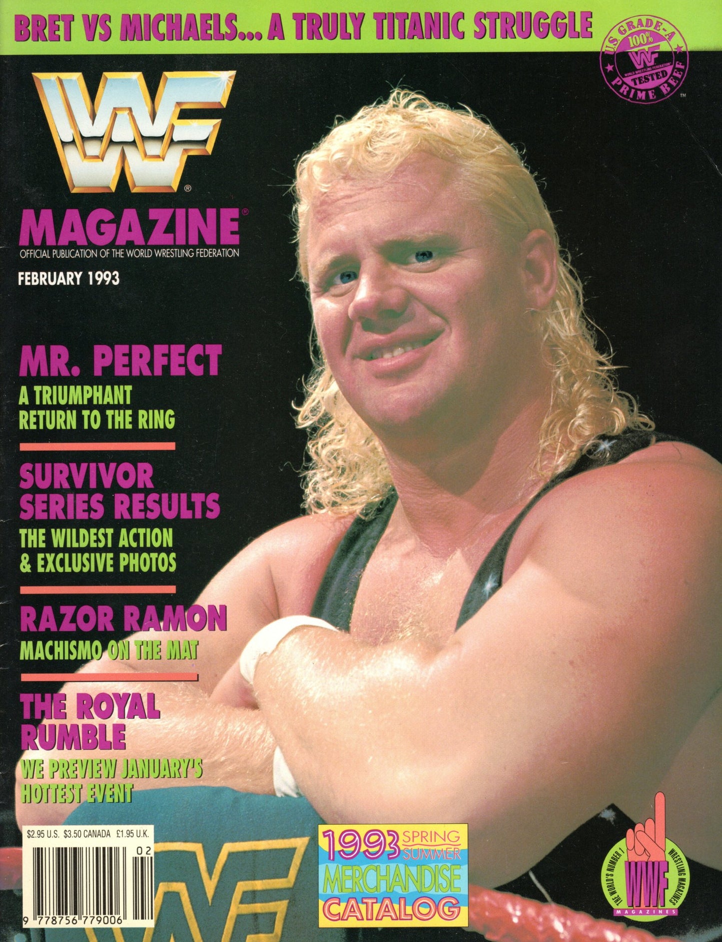 WWF Magazine February 1993