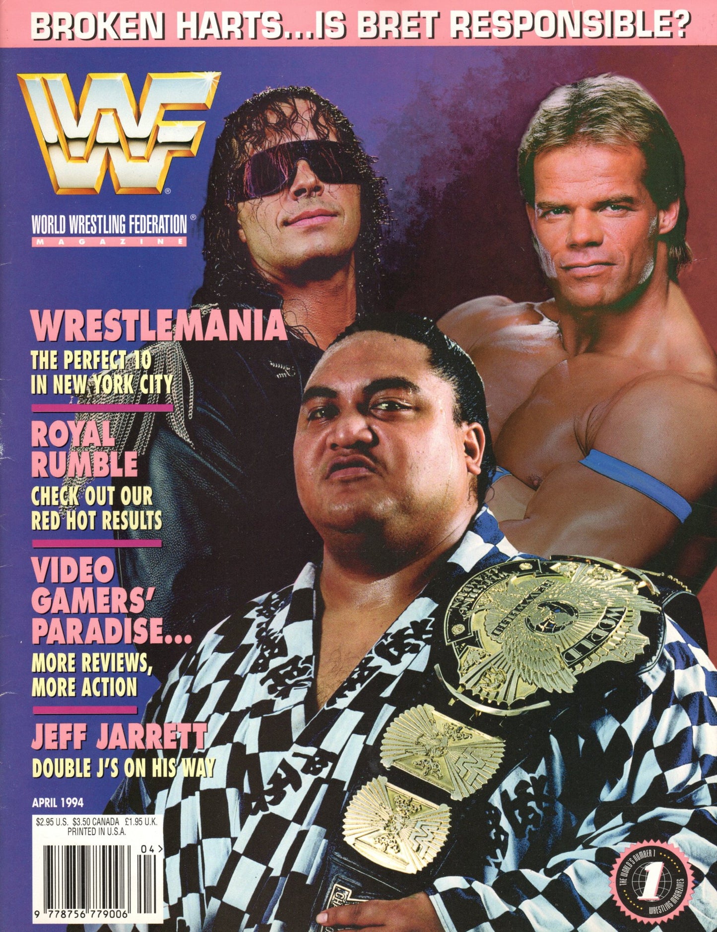 WWF Magazine April 1994