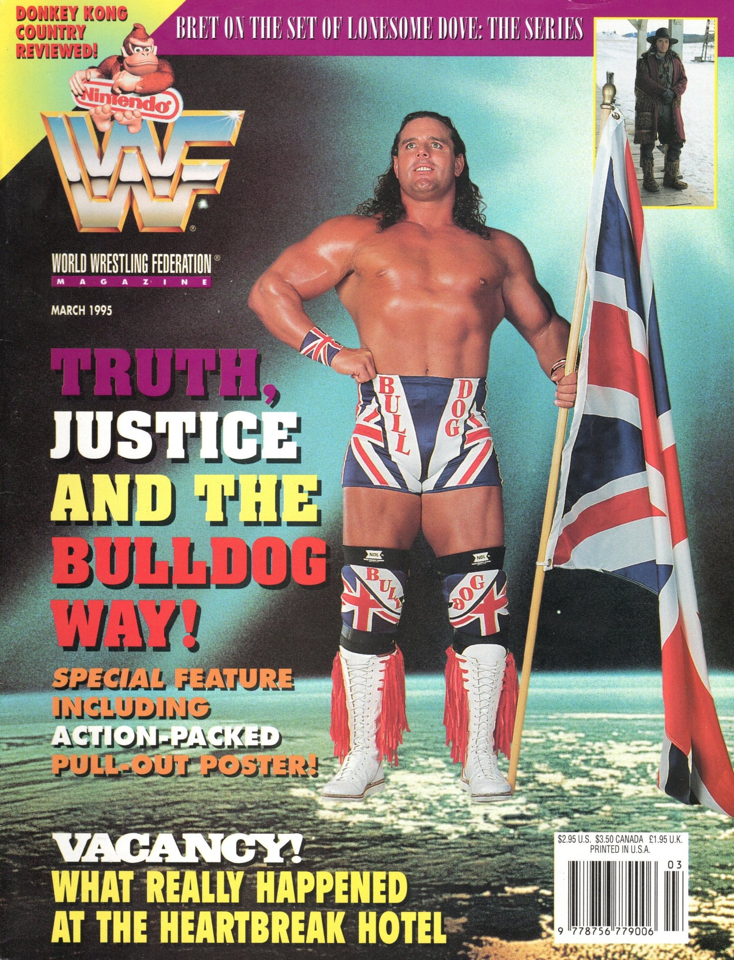 WWF Magazine March 1995 Variant Cover