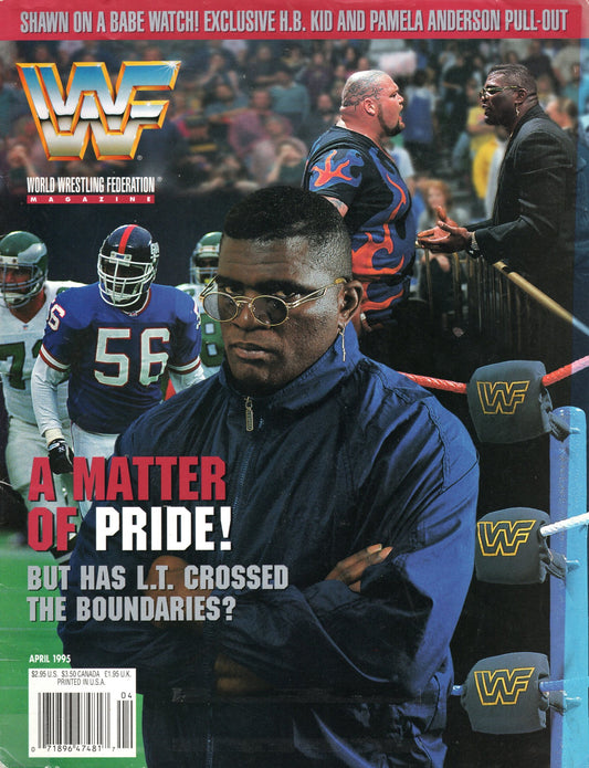 WWF Magazine April 1995 Variant Cover