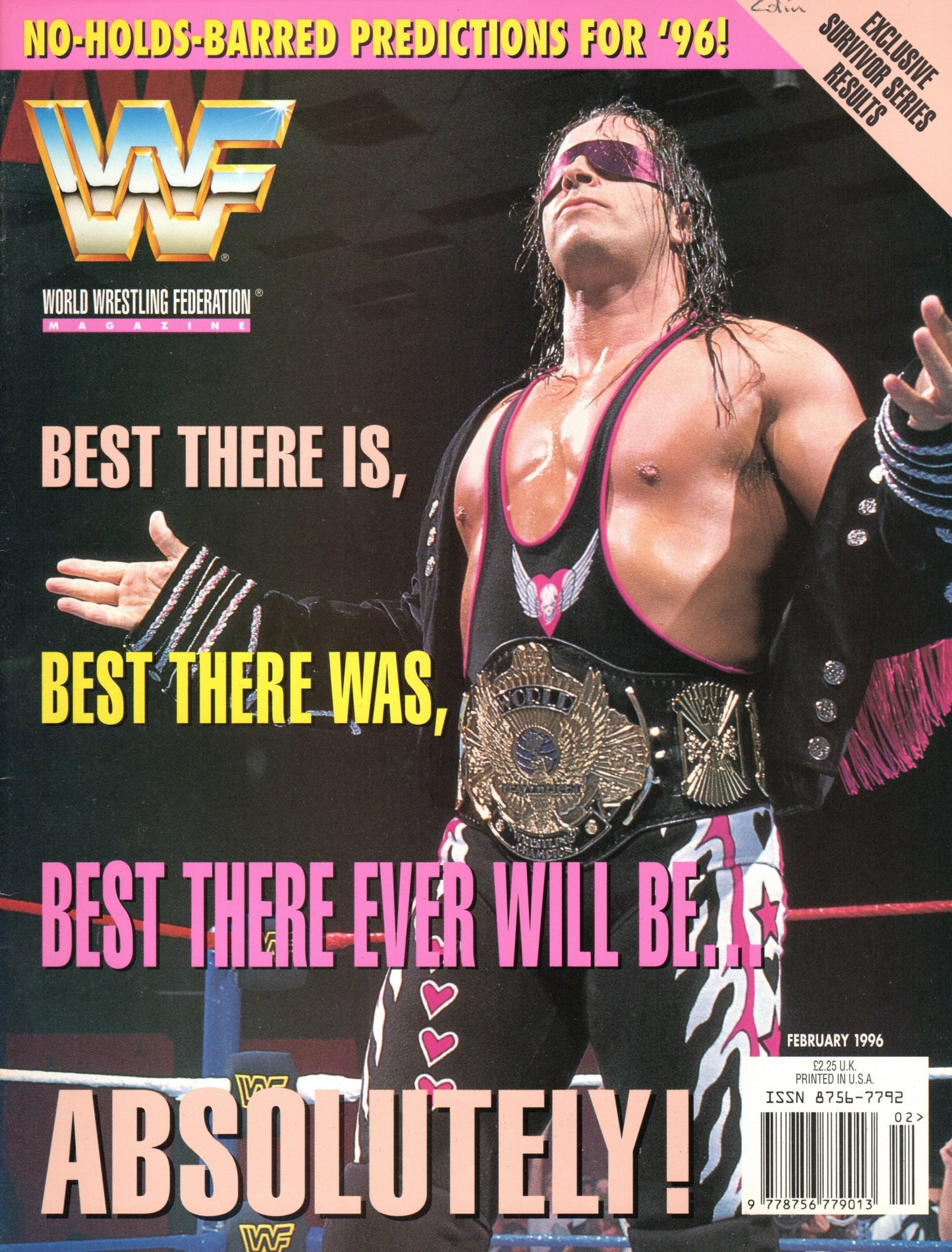 WWF Magazine February 1996