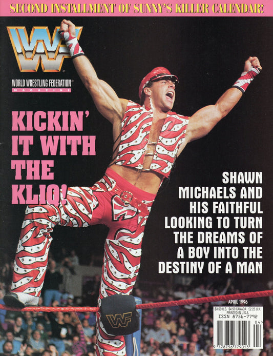 WWF Magazine April 1996