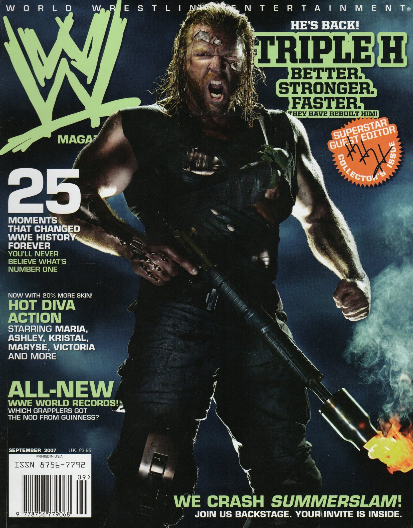 WWE Magazine September 2007
