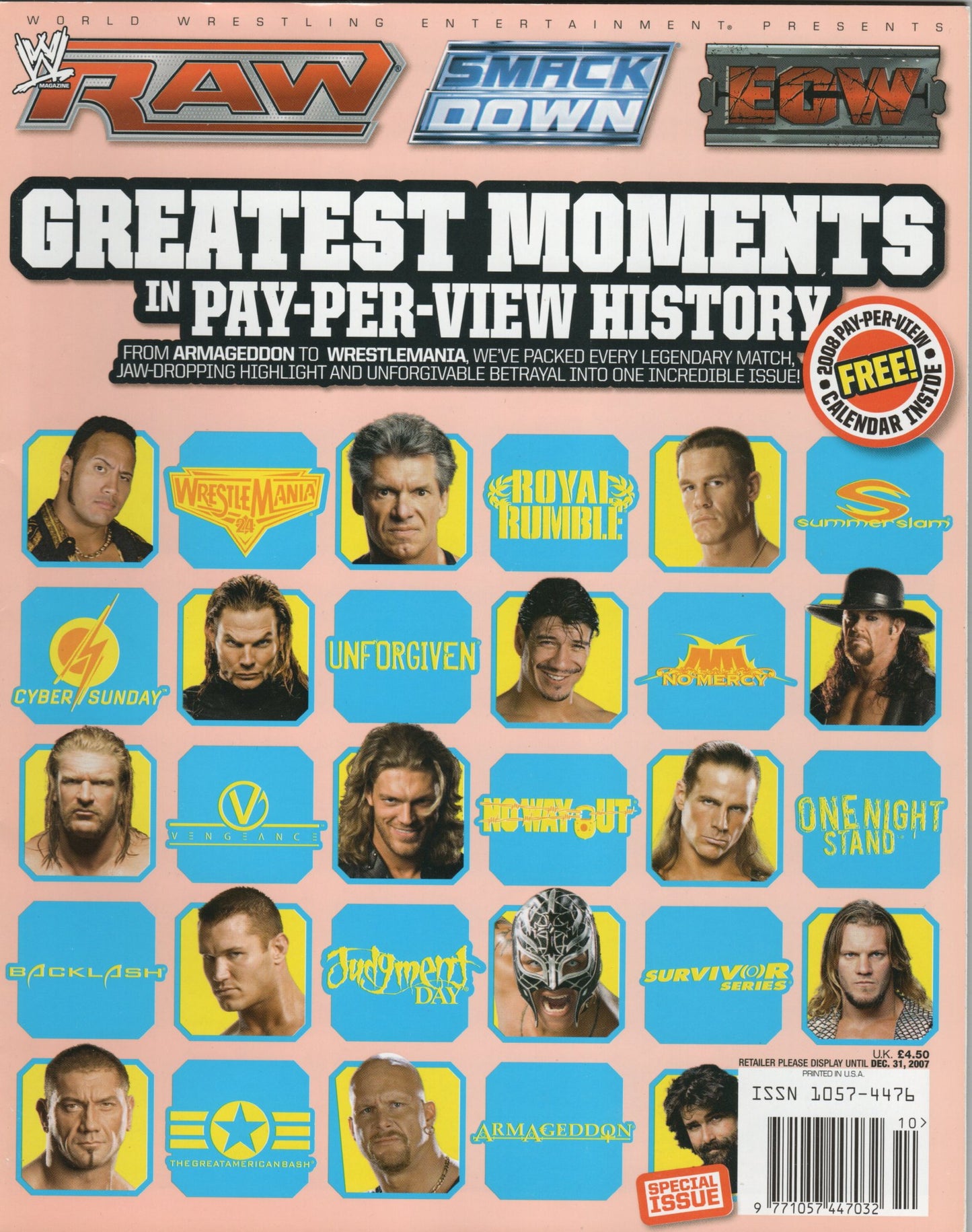 WWE Magazine December 2007