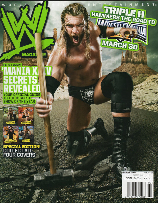 WWE Magazine March 2008