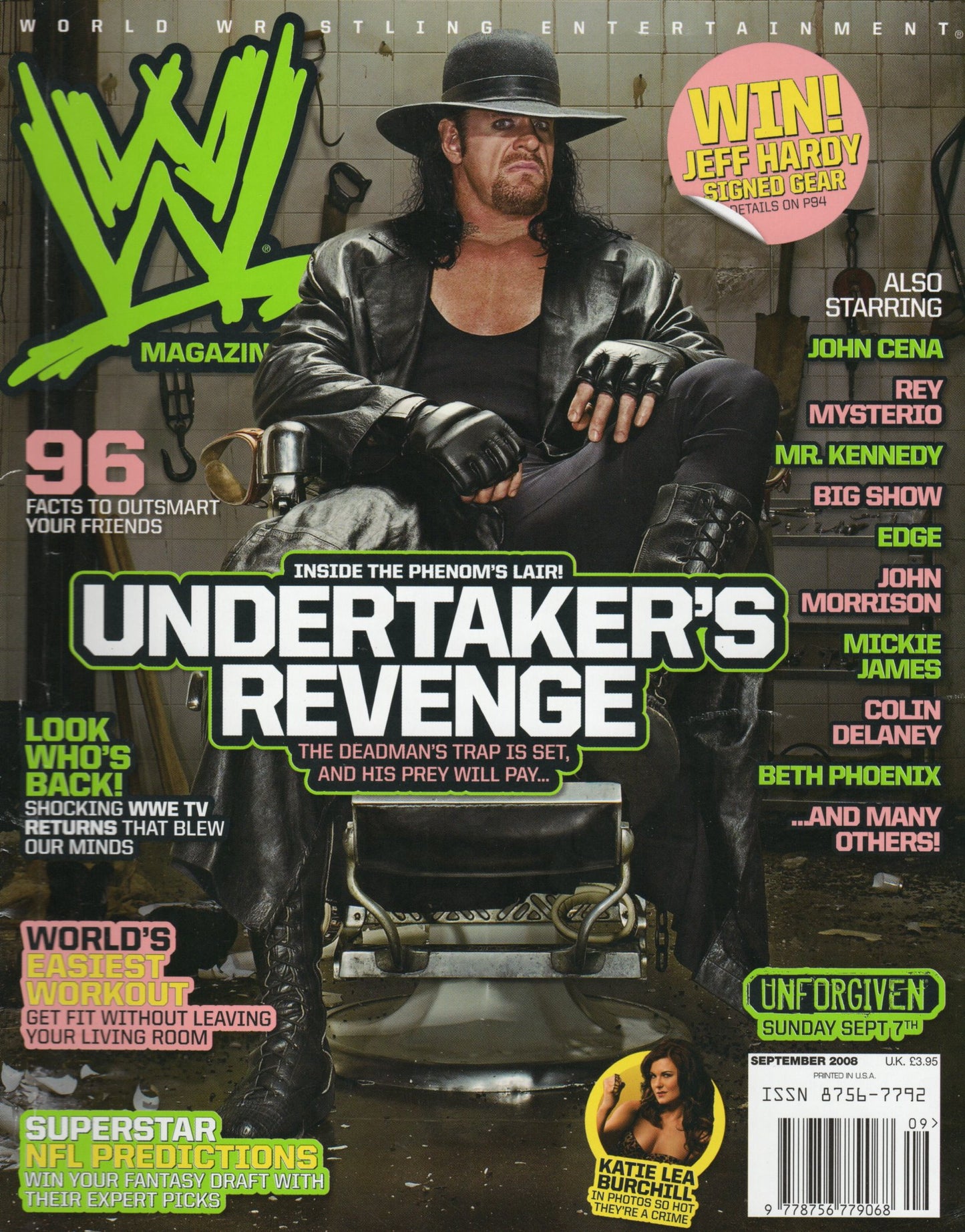 WWE Magazine September 2008