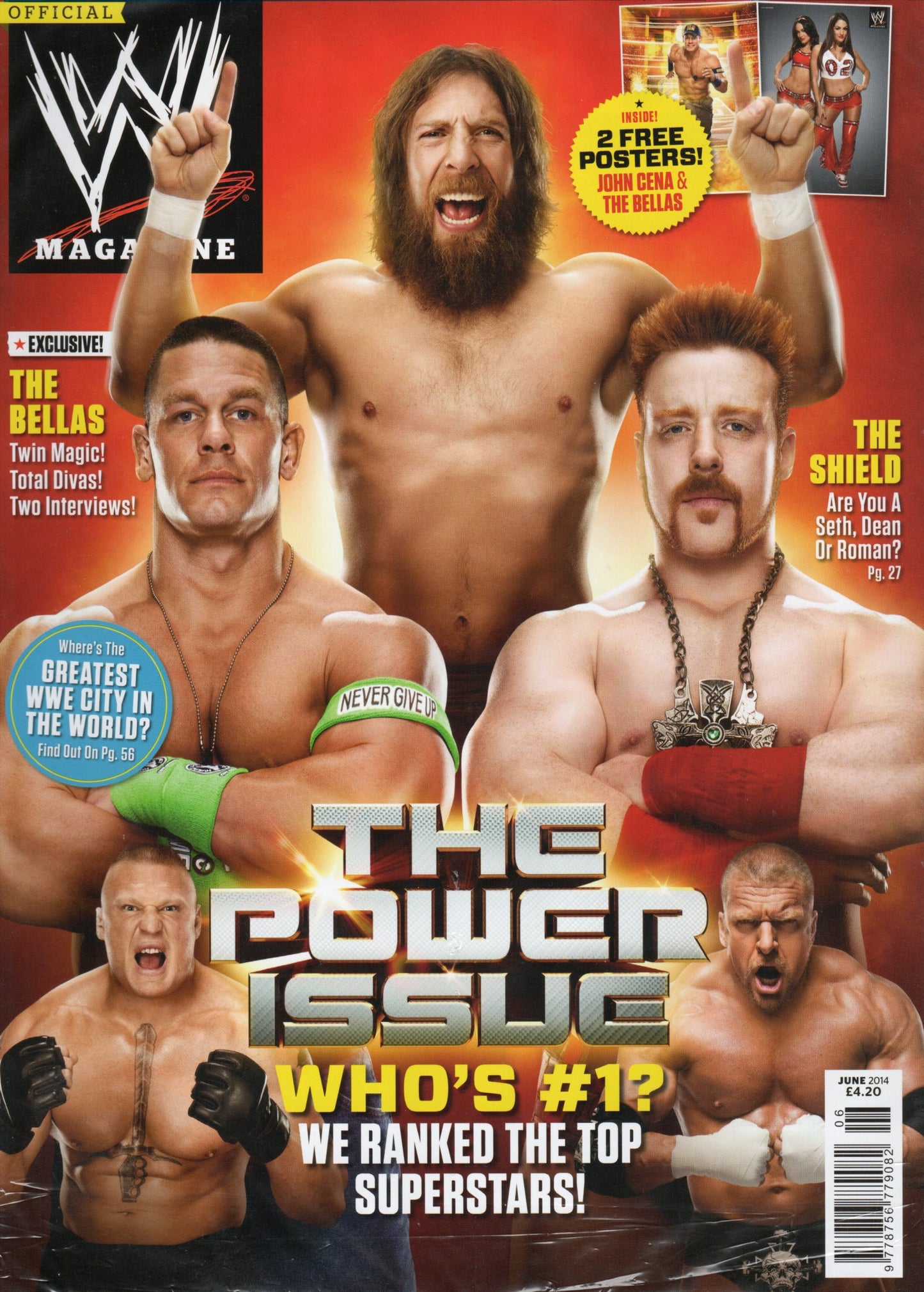 WWE Magazine June 2014