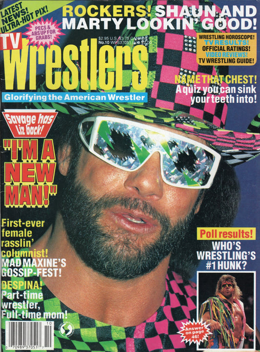 TV Wrestlers Magazine 1991 Issue 10