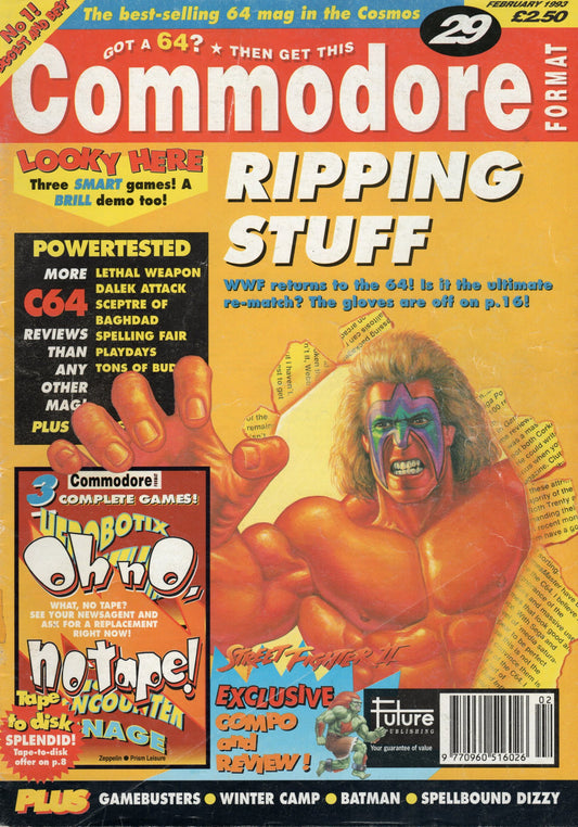 Commodore Magazine February 1993 The Ultimate Warrior