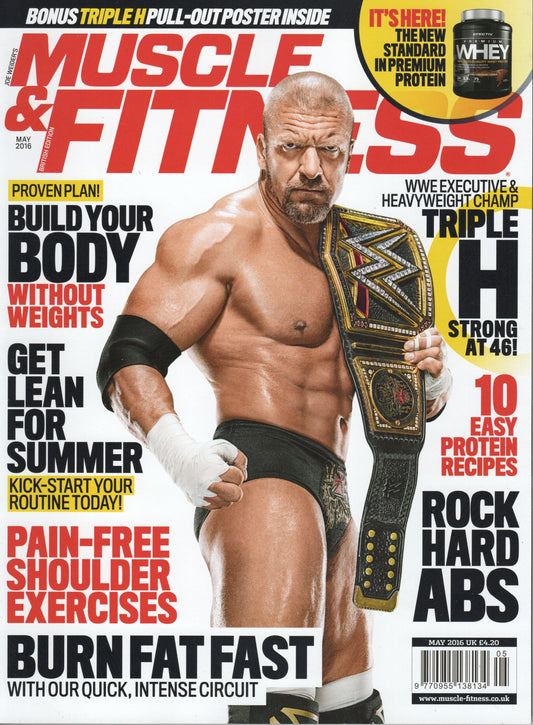 Muscle & Fitness Magazine May 2016 Triple H