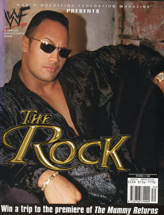 WWF The Rock Special Collector's Issue Magazine