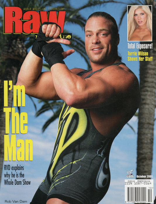 WWF Raw Magazine October 2001