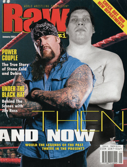 WWF Raw Magazine January 2002