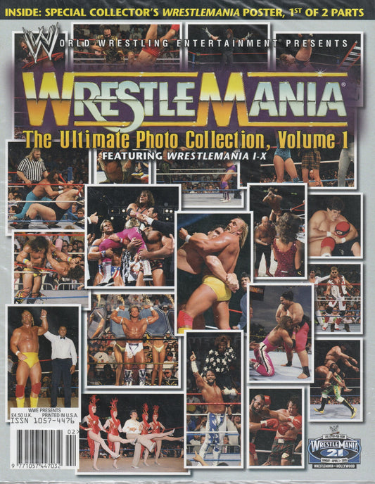 WWE Wrestlemania The Ultimate Photo Collection Volume 1 Magazine