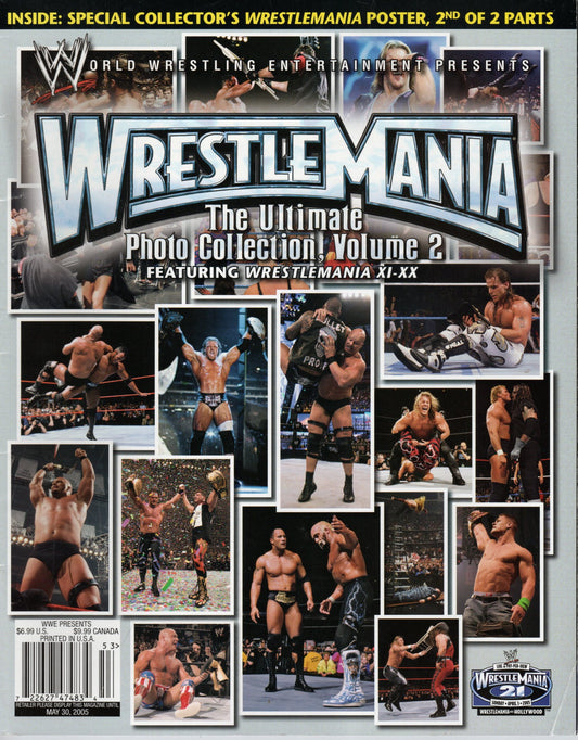 WWE Wrestlemania The Ultimate Photo Collection Volume 2 Magazine