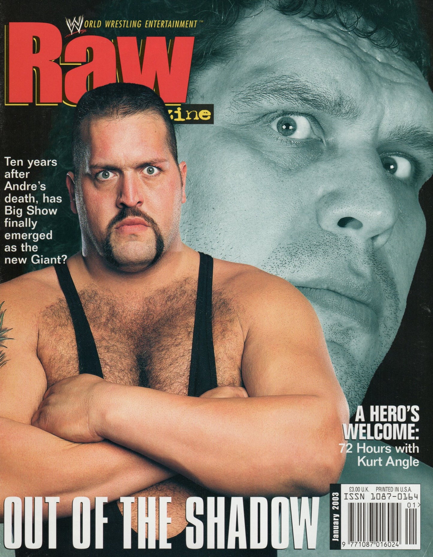 WWE Raw Magazine January 2003