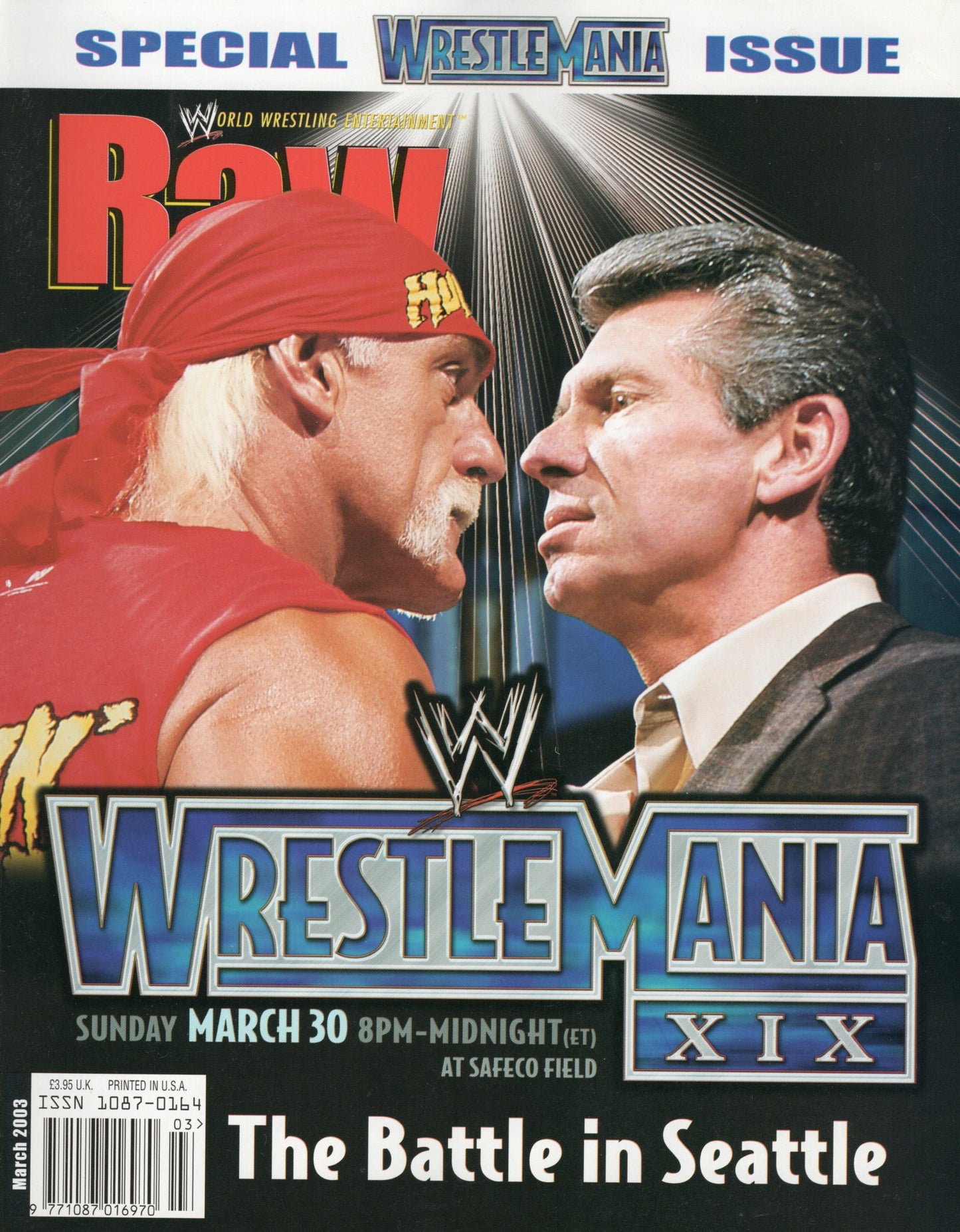 WWE Raw Magazine March 2003