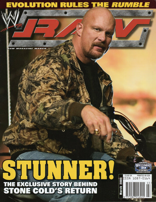 WWE Raw Magazine March 2005