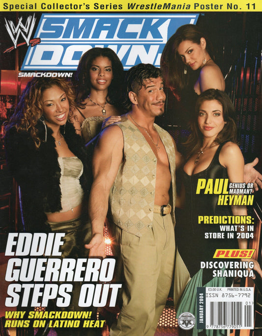 WWE Smackdown Magazine January 2004