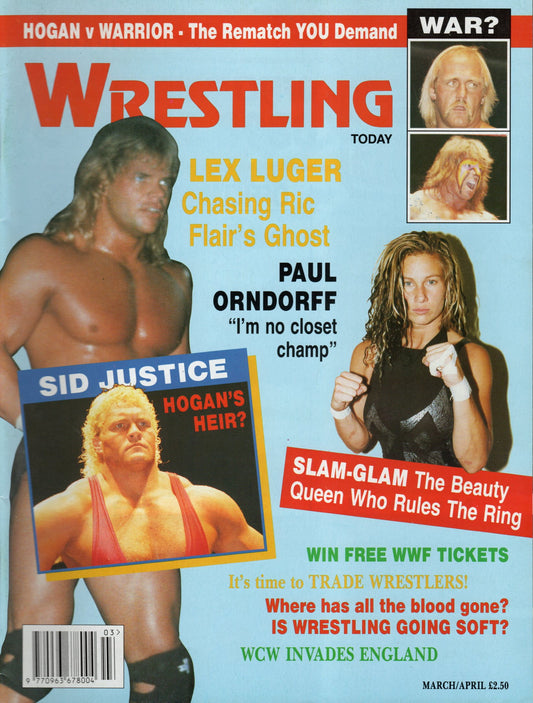 Wrestling Today Magazine March/April 1991