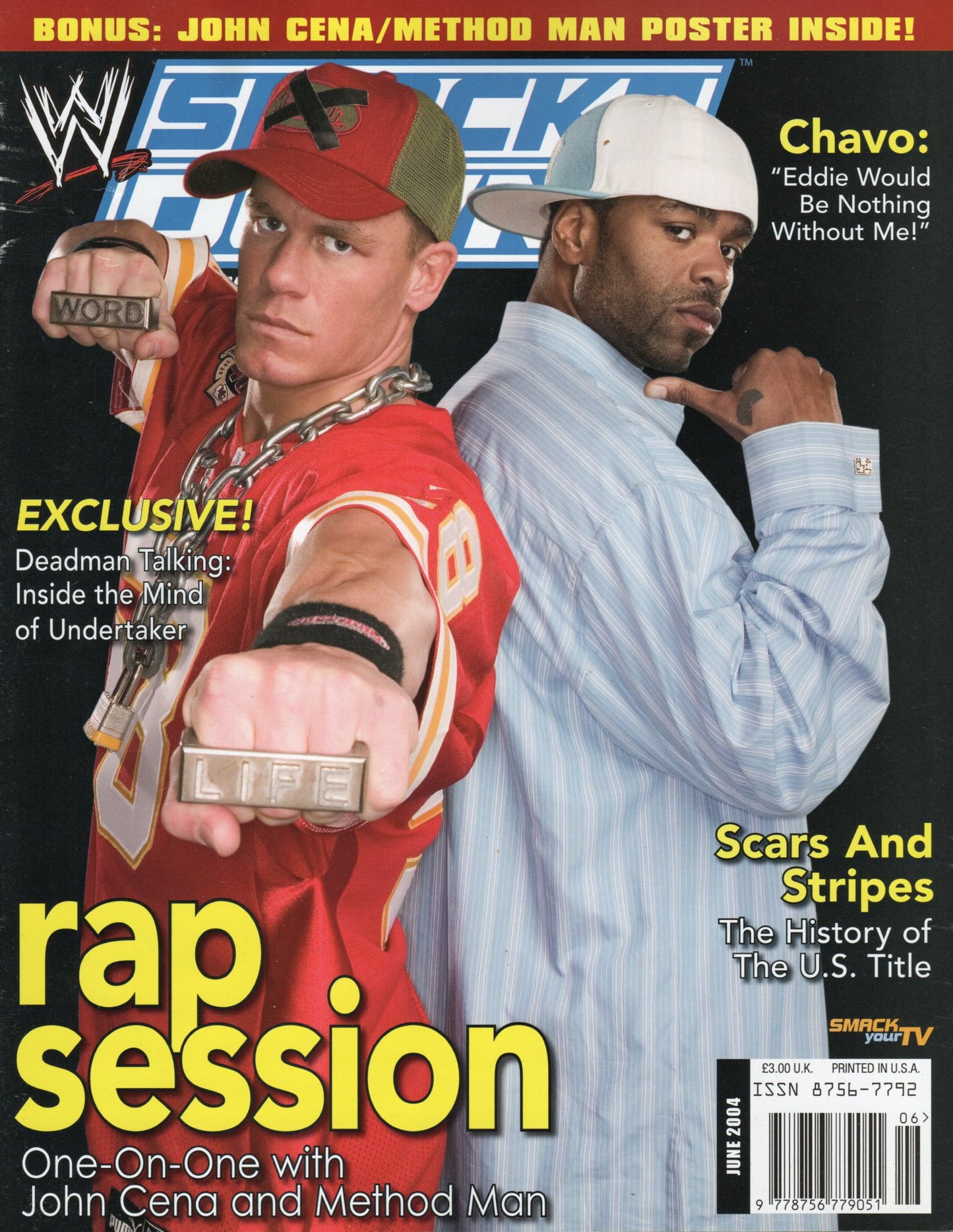WWE Smackdown Magazine June 2004