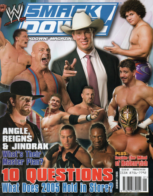 WWE Smackdown Magazine January 2005
