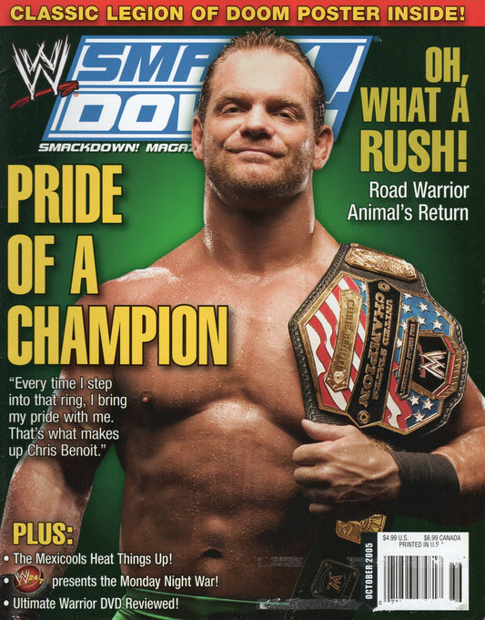 WWE Smackdown Magazine October 2005