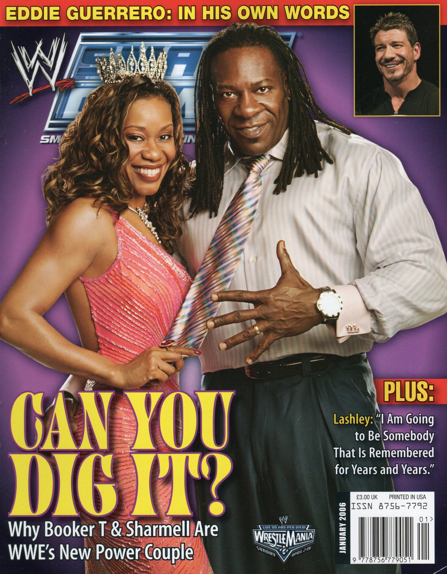WWE Smackdown Magazine January 2006
