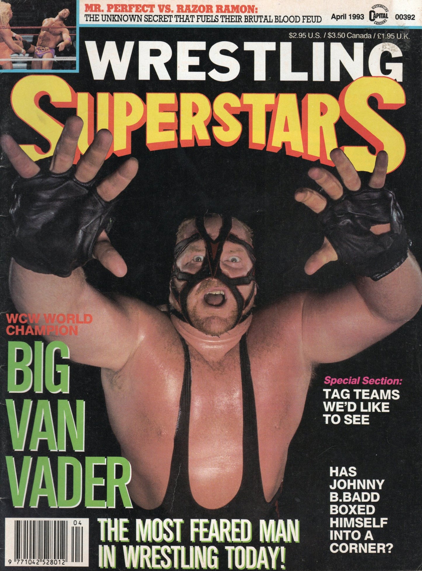 Wrestling Superstars Magazine April 1993