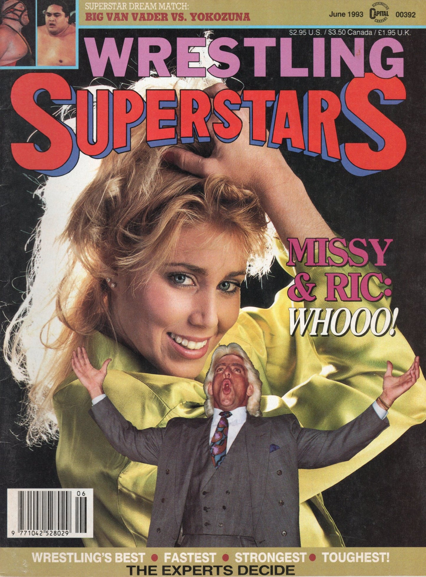 Wrestling Superstars Magazine June 1993