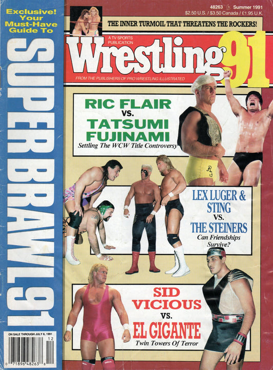 Wrestling 91 Magazine Summer 1991