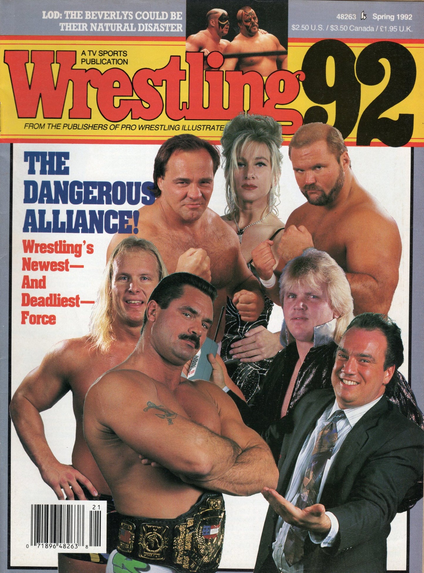 Wrestling 92 Magazine Spring 1992