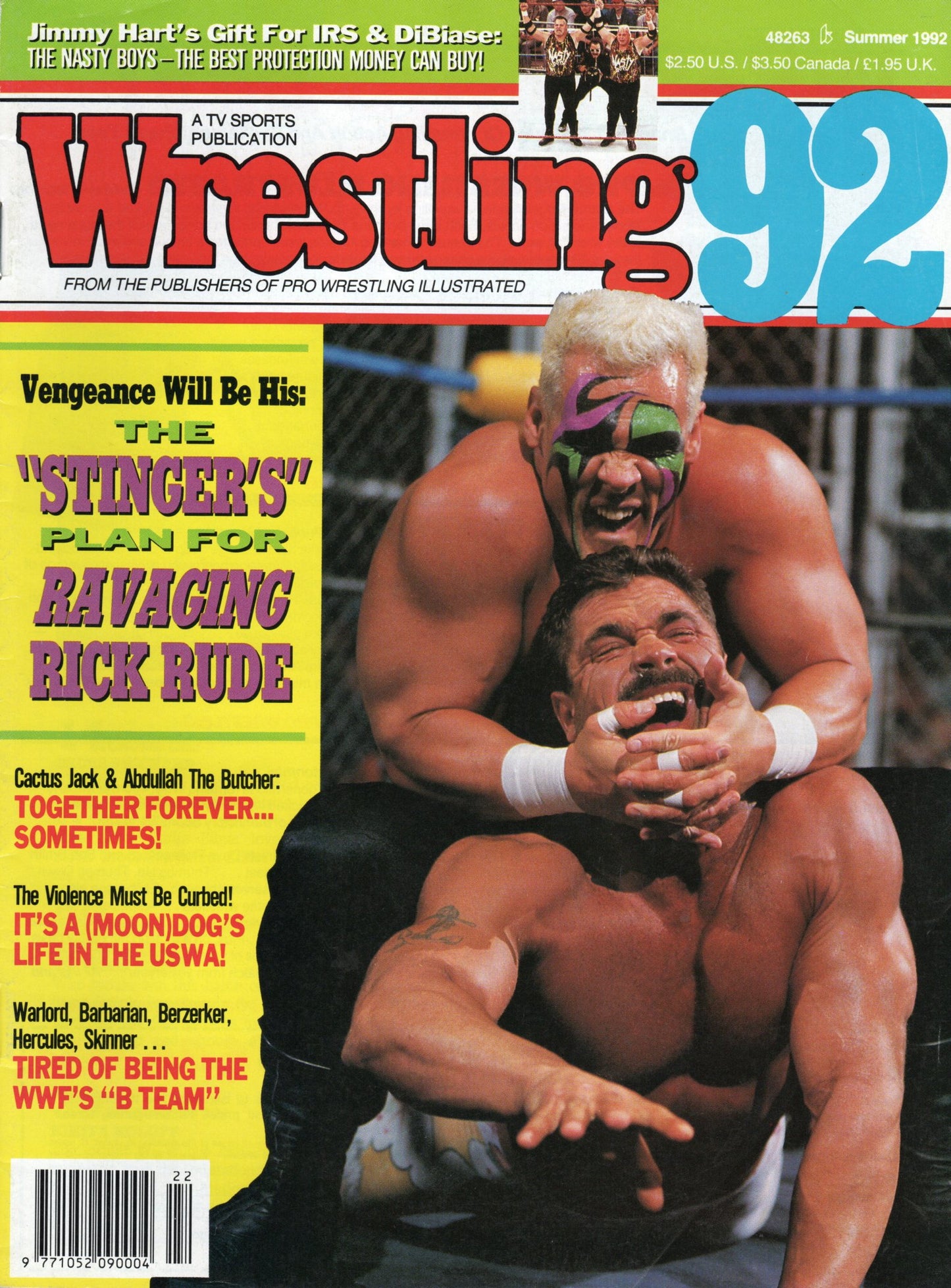 Wrestling 92 Magazine Summer 1992