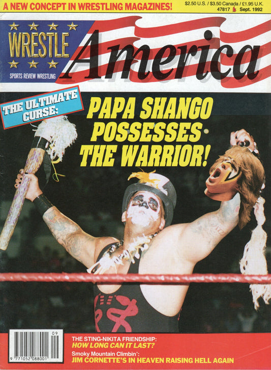 Wrestle America Magazine September 1992