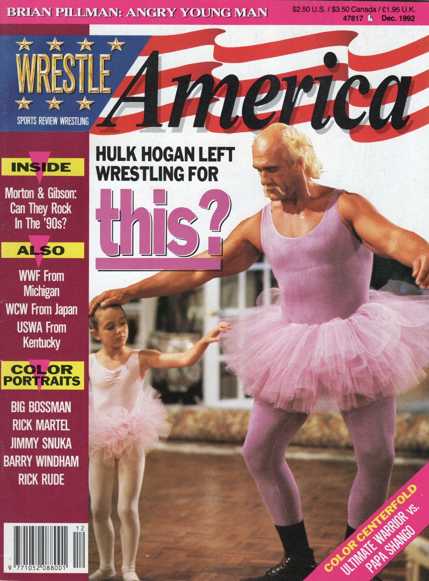 Wrestle America Magazine December 1992