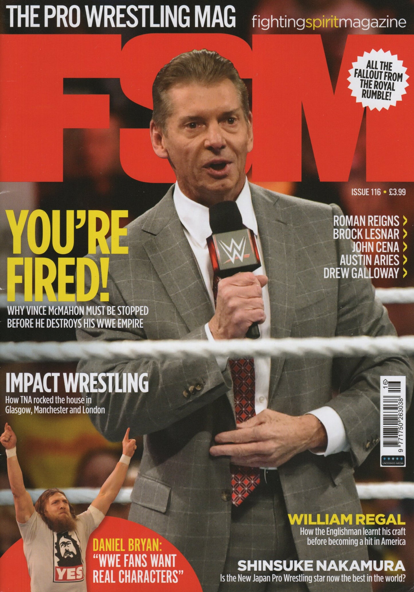 FSM Fighting Spirit The Pro Wrestling Magazine Issue 116
