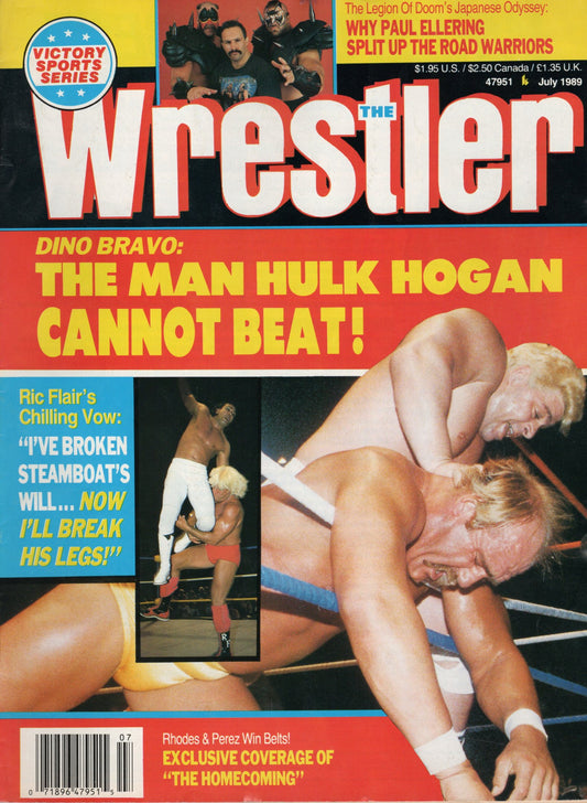 The Wrestler Magazine July 1989