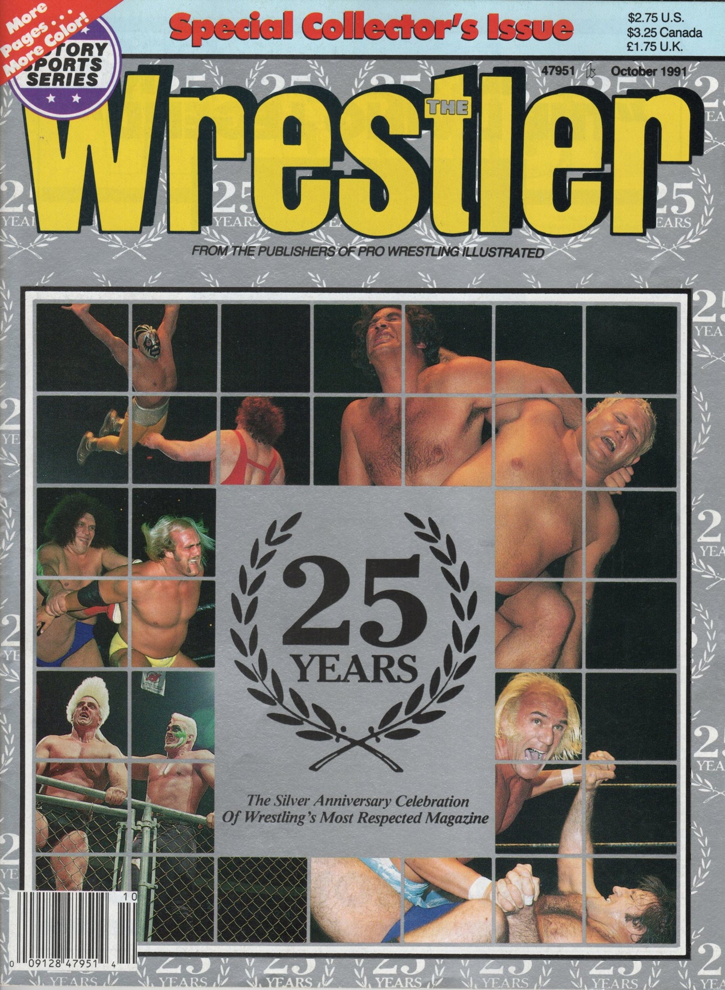 The Wrestler Magazine October 1991