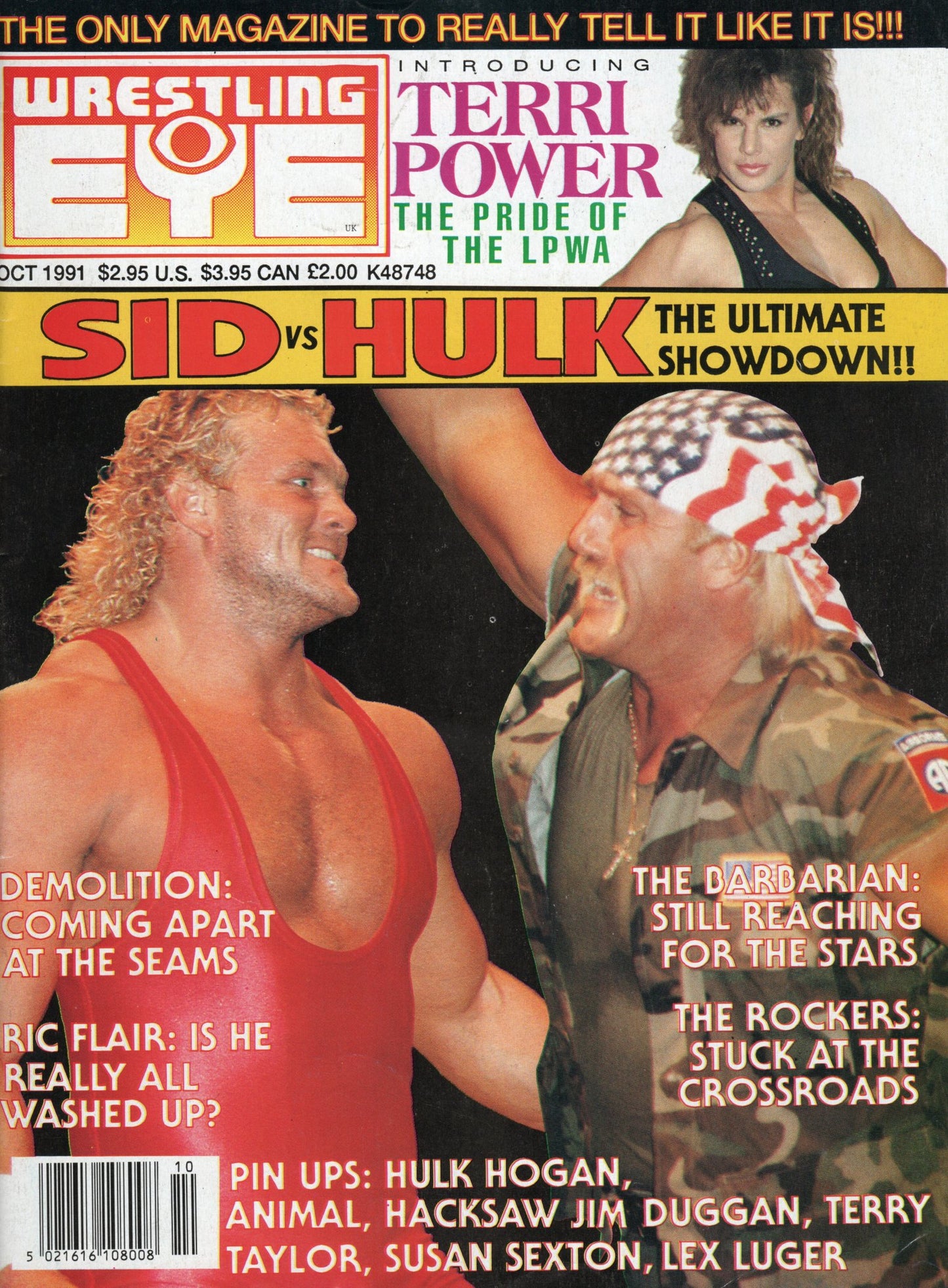 Wrestling Eye Magazine October 1991