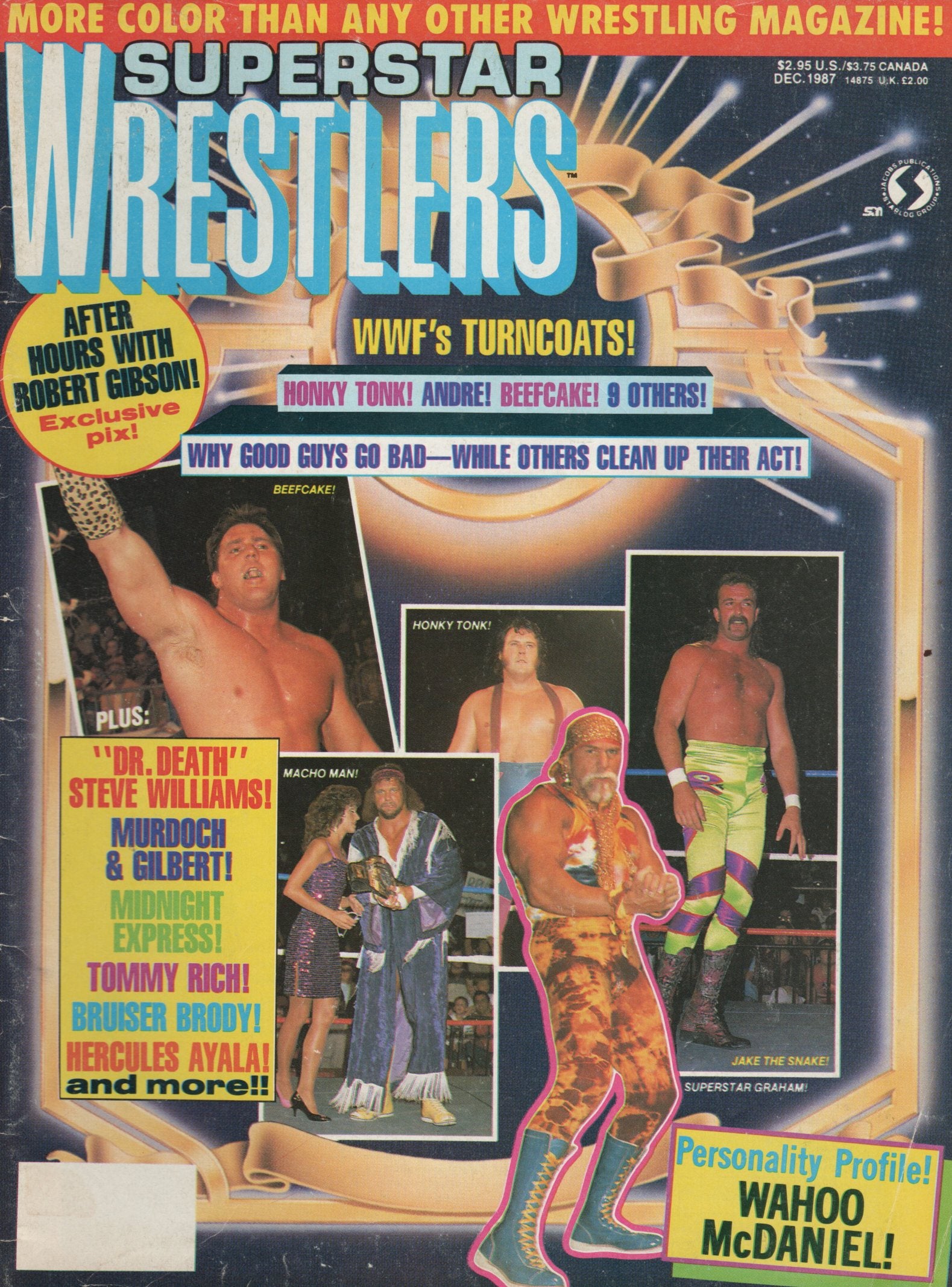 Superstar Wrestlers Magazine December 1987 – RetroWrestling.com