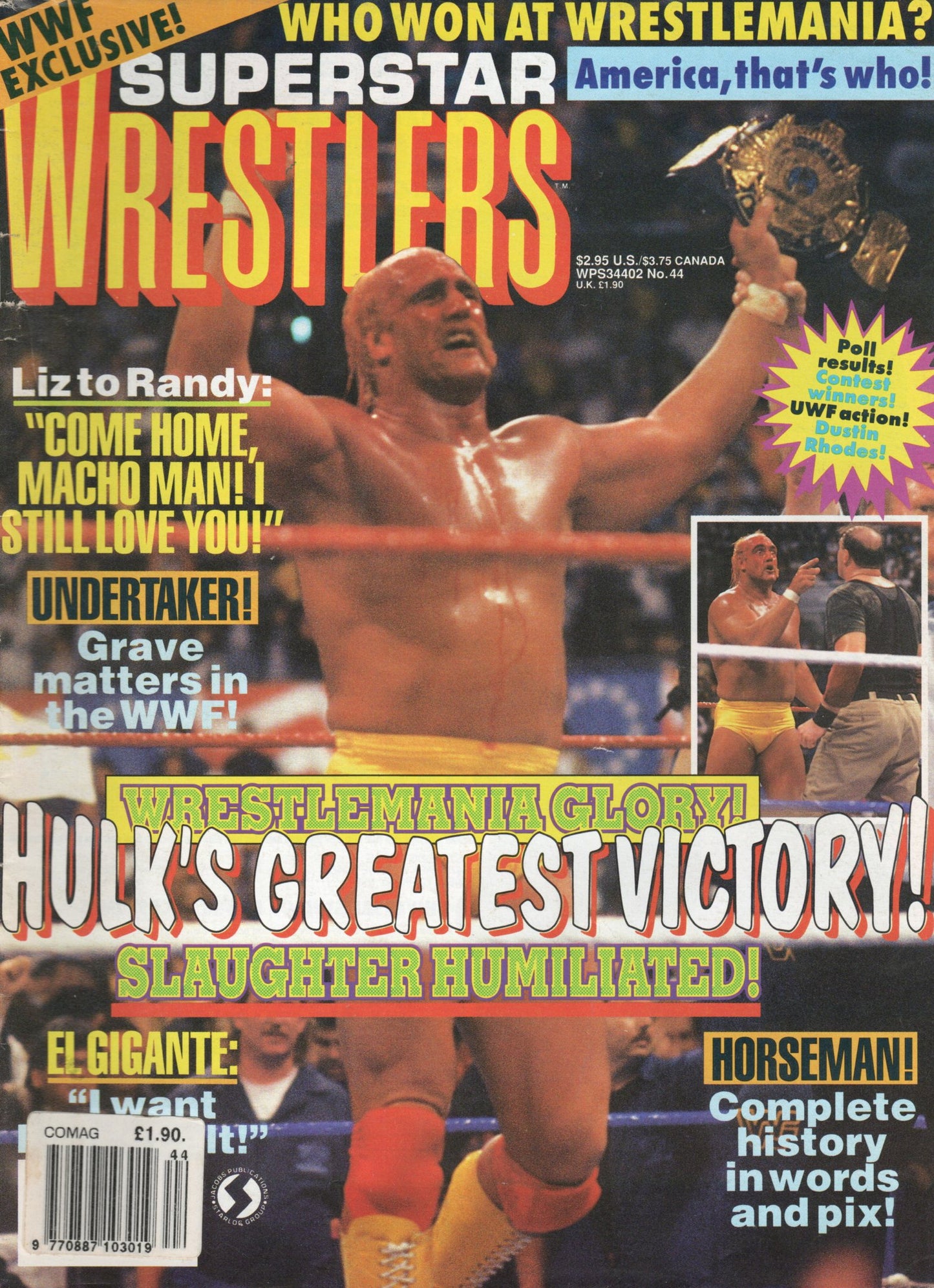 Superstar Wrestlers Magazine Issue 44