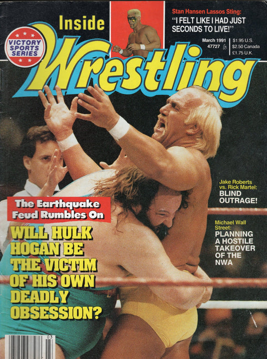 Inside Wrestling Magazine March 1991